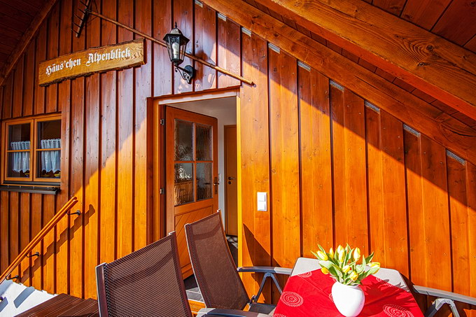Ferienwohnung mit Alpenblick